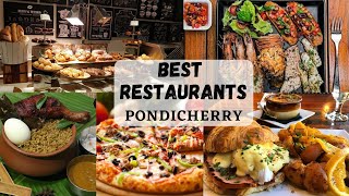 Best restaurants in pondicherry  Food tour pondicherry Food Guide 2021  Tamil food review Pondy [upl. by Amarette962]