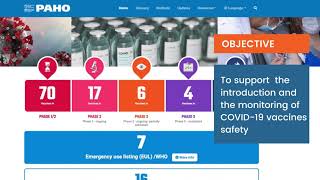 COVID19 Vaccine Pharmacovigilance Dashboard [upl. by Arayk]