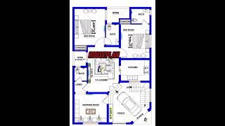 Corner House planhouseplansimplehomeplanhow [upl. by Hapte574]