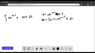 Verifying a Reduction Formula In Exercises 7982  use integration by parts to verify the reduction… [upl. by Cyprus]