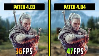 The Witcher 3 Patch 404  MASSIVE Performance Increase [upl. by Carissa]