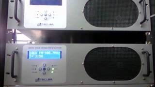 Transmissor de FM Teclar 10Kw  Linha Trust [upl. by Wylma132]