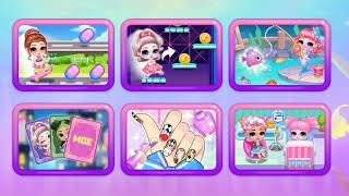 Sweet Dolls Dream World games  Fun Doll Dress up and princess game part2 [upl. by Tomasina14]