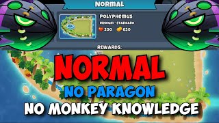 BTD6 Lych Normal Tutorial  No Monkey Knowledge  on Polyphemus [upl. by Brina464]