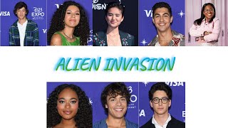 Cast of ZOMBIES 3  Alien Invasion ColorCoded Lyrics D23 Expo 2022 [upl. by Stronski]