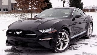 2018 Ford Mustang Ecoboost Review [upl. by Ynamad193]