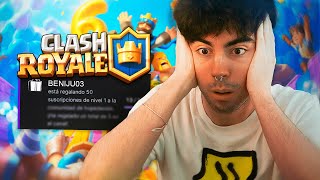 BENIJU REGALA SUB SI NO CONOCE ESTE DATO DE CLASH ROYALE 🤑 [upl. by Hallee]