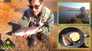 Challenging Flyfishing in Dullstroom CATCH COOK Dullstroom Mpumalanga South Africa [upl. by Clarance]