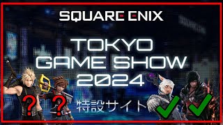 Square Enix Announces Tokyo Game Show Lineup [upl. by Swanhilda891]