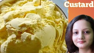 Homemade Custard Powder Recipe  Custard PowderMaking  Custard Recipe  custard powder [upl. by Abbot114]