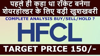 hfcl share latest news  hfcl latest news  hfcl share analysis  hfcl share news and target price [upl. by Kiona]