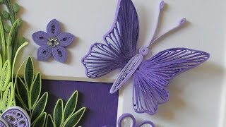 Butterfly Quilling Tutorial [upl. by Ase198]