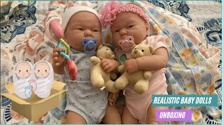 Realistic Baby Unboxing Berenguer Dolls Reborn Alternative [upl. by Ollehto940]