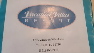 Vacation Villas Resort in Titusville Florida [upl. by Kent]