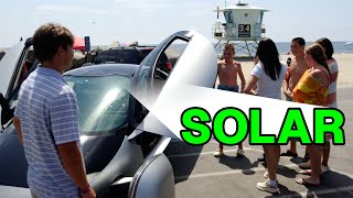 We Took Our Solar EV to the Beach – Here’s What Happened [upl. by Sackman]