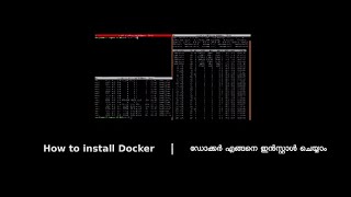 Docker Vlog 3  How to install Docker  Malayalam  ഡോക്കർ എങ്ങനെ ഇൻസ്റ്റാൾ ചെയ്യാം  2021 [upl. by Rehpinnej]