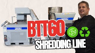 Mackma Machine BTT60  Shredding Line [upl. by Ottillia]