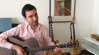 Guitar Specials mit Felix Gschwind  Folge 3 Texas Blues Lick [upl. by Eeuqram]