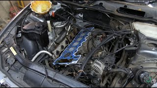 BMW Oil Pan Gasket Replacement  E90 DIY  SAVE 1000  Evergreen Builds [upl. by Yanrahs]