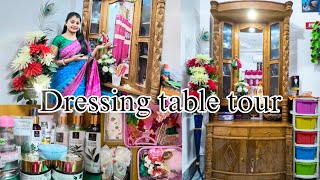 My Dressing table tour and Organization ❤️❤️ viral vlog trending [upl. by Eibmab]