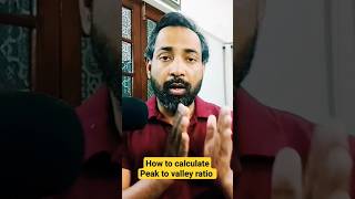 how to calculate peak to valley ratio youtubeshorts ytshorts hplc [upl. by Haliled]