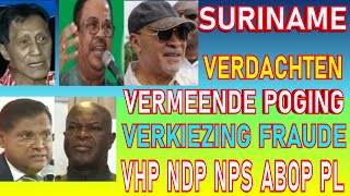 SURINAME vermeende poging verkiezing fraude door media hack verkiezing 2025 SU NA ME 2024 [upl. by Scholz423]