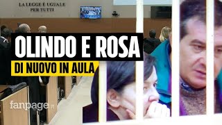 Rosa Bazzi e Olindo Romano tornano in aula per la stage di erba il racconto delludienza a Brescia [upl. by Eizus]