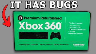 I Bought a GameStop Refurbished Xbox 360 for 35 [upl. by Noll247]