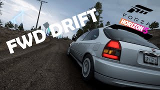 How To Do The FWD Drift  Forza Horizon 5 [upl. by Aisatsana743]