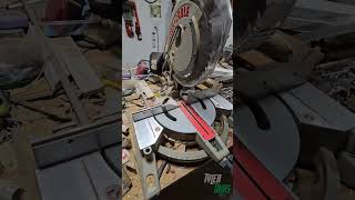 Sliding Compound Miter Saw Review shorts [upl. by Aicelet378]