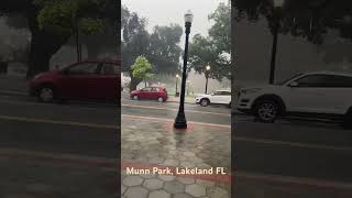 A Typical Afternoon here in Lakeland downtown lakelandflorida summer [upl. by Bolte]