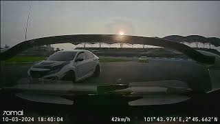 Honda Civic Type R FK8 Vs Fk8 SIC Sepang [upl. by Anaira]