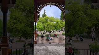 Un domingo en el jardín de Jerez Zacatecas MX visto desde el Kiosko Tamborazo JerezZacatecas [upl. by Bolte]