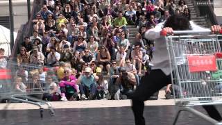 A street ballet for supermarket trolleys [upl. by Enairda]