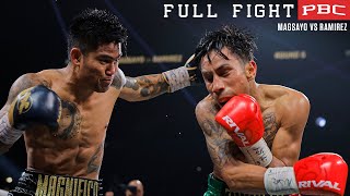 Magsayo vs Ramirez FULL FIGHT June 15 2024  PBC on Prime Video [upl. by Stanly]