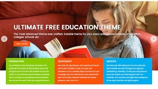 Education Base WordPress Theme Demo Import [upl. by Malan]