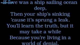 World of Denial  Joan Jett  Lyrics [upl. by Yesrej]