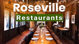 Top 10 Best Restaurants to Visit in Roseville California  USA  English [upl. by Reedy933]