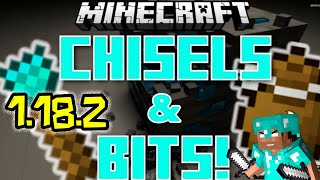 🔥 COMO DESCARGAR E INSTALAR CHISELS AND BITS PARA MINECRAFT 1182 ✅ [upl. by Ivory]