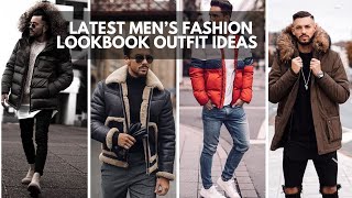 17 IDEI CUM SA PORTI GEACA DE IARNA  Geci BARBATI  Haine De Iarna barbati  Mens Fashion Lookbook [upl. by Sage]