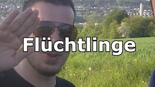 Flüchtlinge in Deutschland 2016  SO SIND DIE FLÜCHTLINGE WIRKLICH  Pforzheim [upl. by Anauqahs211]