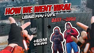 SpiderMan IRL How We Made a 60M Views Viral Hit with FPV Drones amp VFX [upl. by Edrock490]