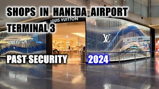 Japan Airport Shops in Haneda Airport Terminal 3 羽田空港ターミナル3のお店 2024 [upl. by Eneri]