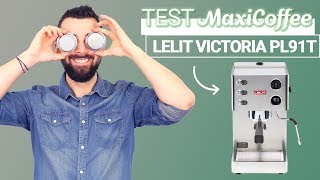 LELIT VICTORIA PL91T  Machine expresso compacte  Le Test MaxiCoffee [upl. by Neufer137]