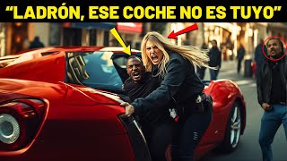 POLICÍA ARRESTA A UN JUEZ NEGRO LO ACUSA DE ROBAR EL COCHE QUE CONDUCE PERO OCURRE LO INCREÍBLE [upl. by Ahseryt132]