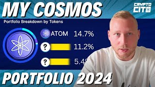 Best Cosmos Crypto Portfolio for the 2024 Bullrun Full Breakdown [upl. by Dame]