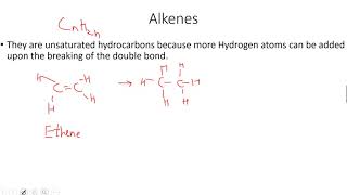 ASLevel Chemistry Hydrocarbons Part 5 [upl. by Nnep]