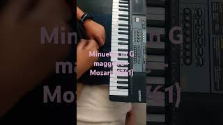 Minuetto in G maggiore Mozart 1761 commentate se vi piace il minuetto [upl. by Tris]