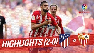 Resumen de Atlético de Madrid vs Sevilla FC 20 [upl. by Aniteb]