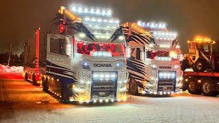 Christmas convoy örebro 2023 [upl. by Yarod]